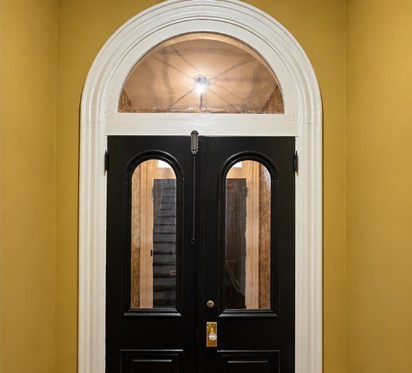 Grand Entry Doors after painting