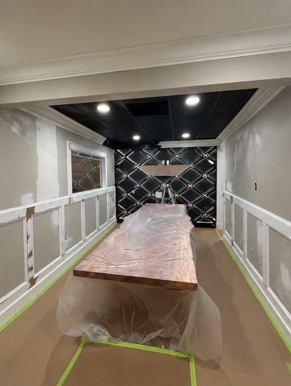 Boardroom before painting