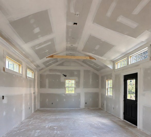 Great Room before painting